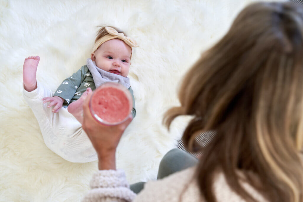 Image of a happy, healthy baby surrounded by love, showcasing the benefits of Shaklee prenatal support for both moms and babies.