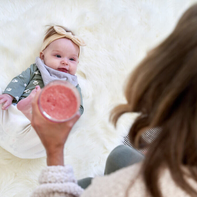 Image of a happy, healthy baby surrounded by love, showcasing the benefits of Shaklee prenatal support for both moms and babies.