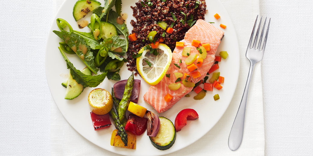 Healthy Dinner Recipe  Fish Fork