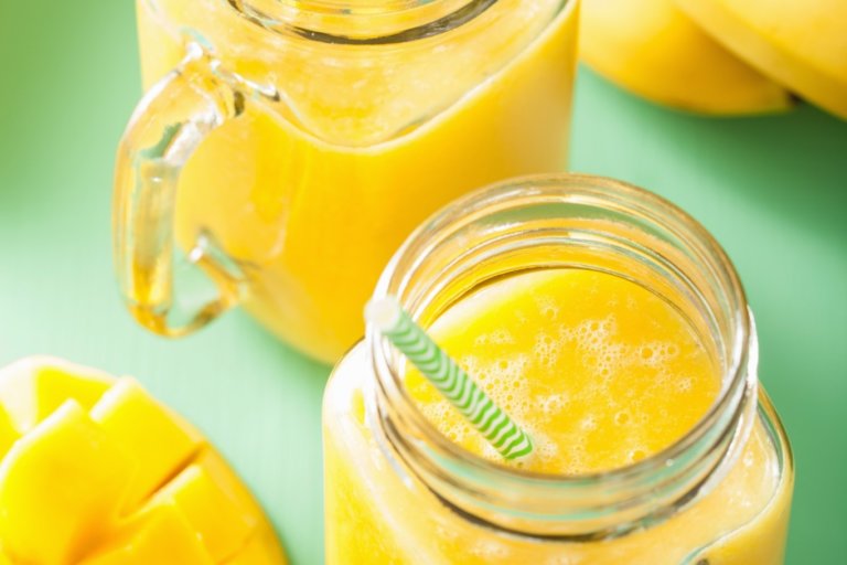 ThinkstockPhotos  Mango Berry Shake