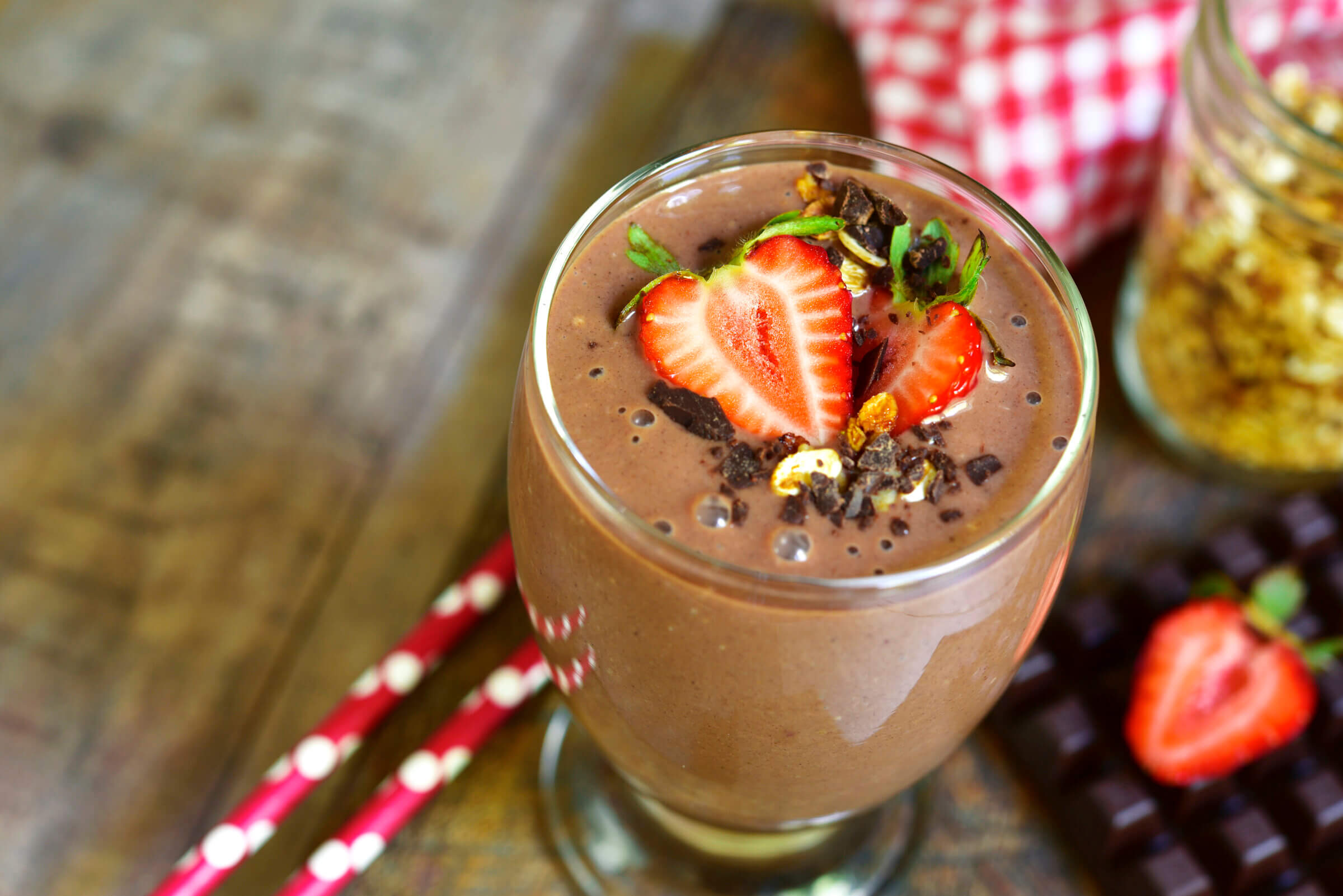 Combine Life Energizing Shake Strawberry and Chocolate for a delicious treat!