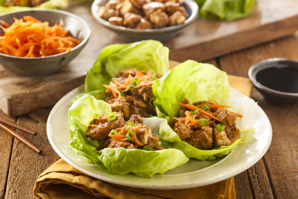 Healthy Chicken Lettuce Wraps, Shaklee Corporation