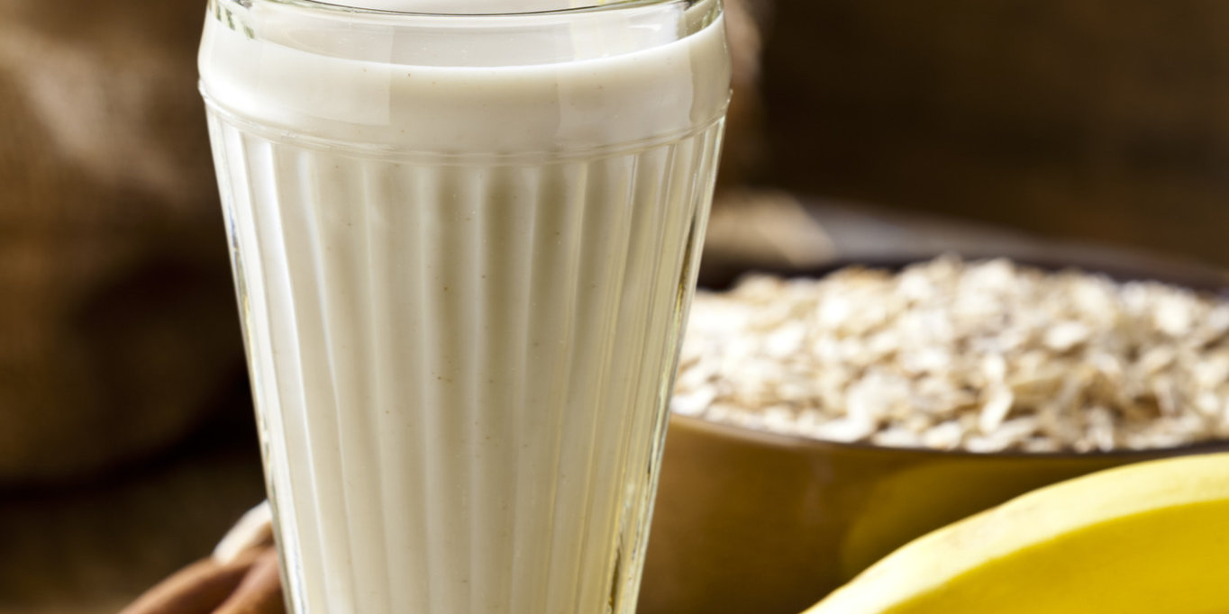 GettyImages  Oatmeal Banana Shake
