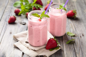 Strawberry Creamsicle Shake e
