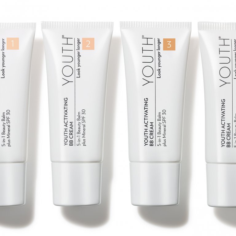 Youth Activation BB Cream Group on White