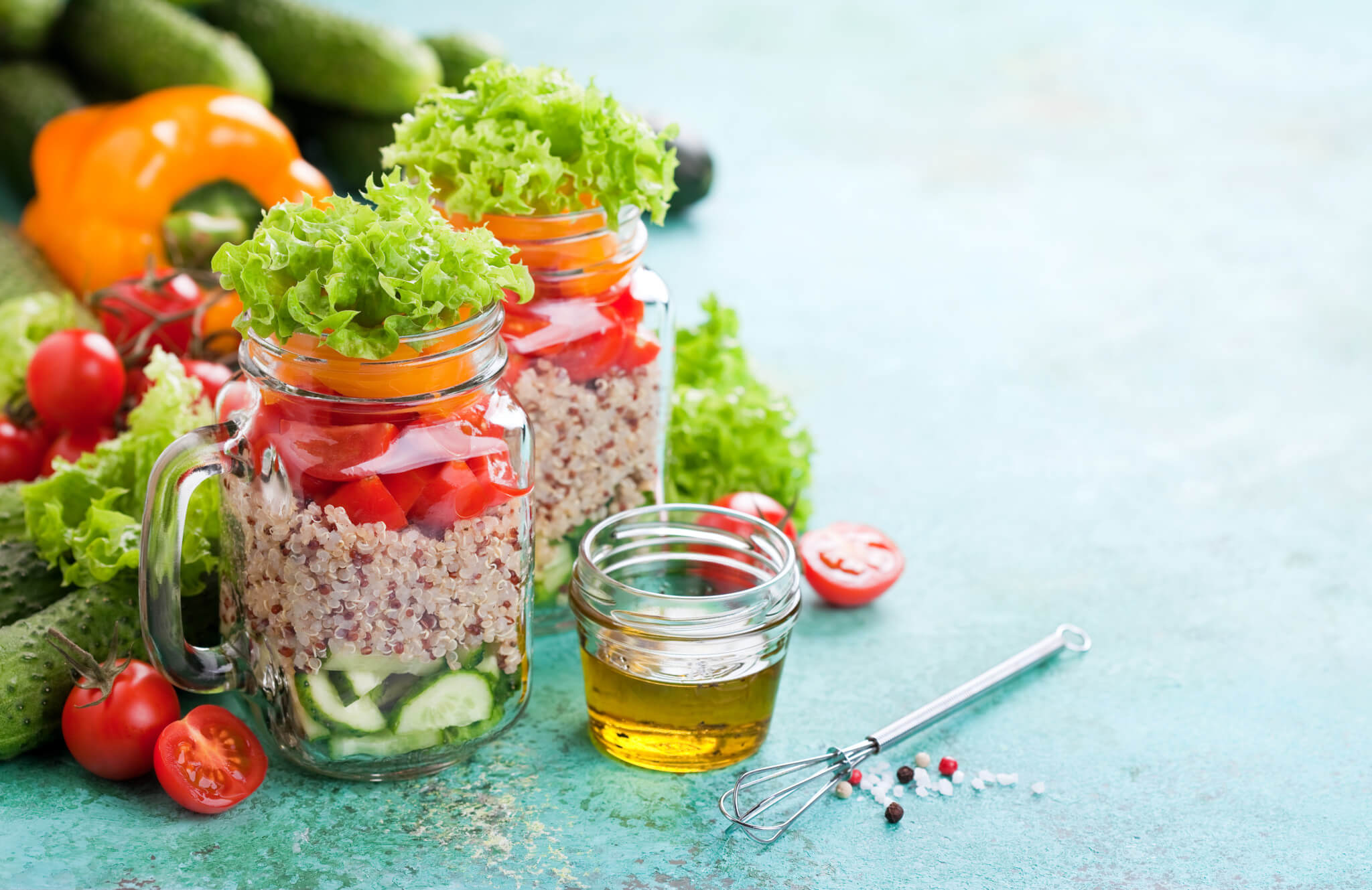 Healthy Mason Jar Salad, Shaklee Corporation