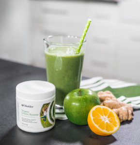 Apple Ginger Shake with Organic Greens Booster, Shaklee Corporation