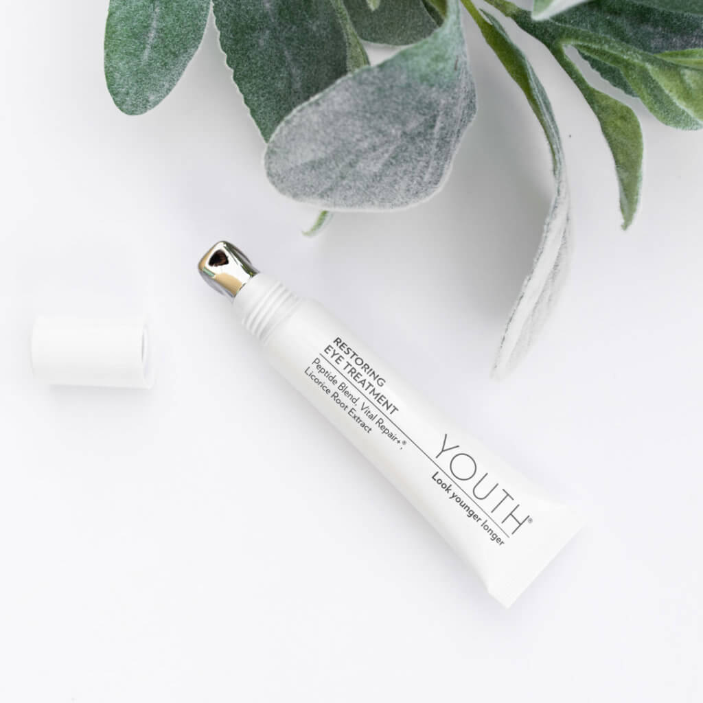 Because life doesn’t always let us get 8 hours of sleep, we have just what you need- a little extra TLC for your eyes to help you wake each day to brighter, smoother, more youthful-looking eyes!
