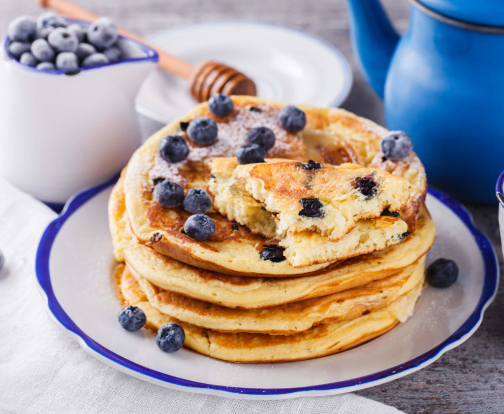 Banana Protein Pancakes