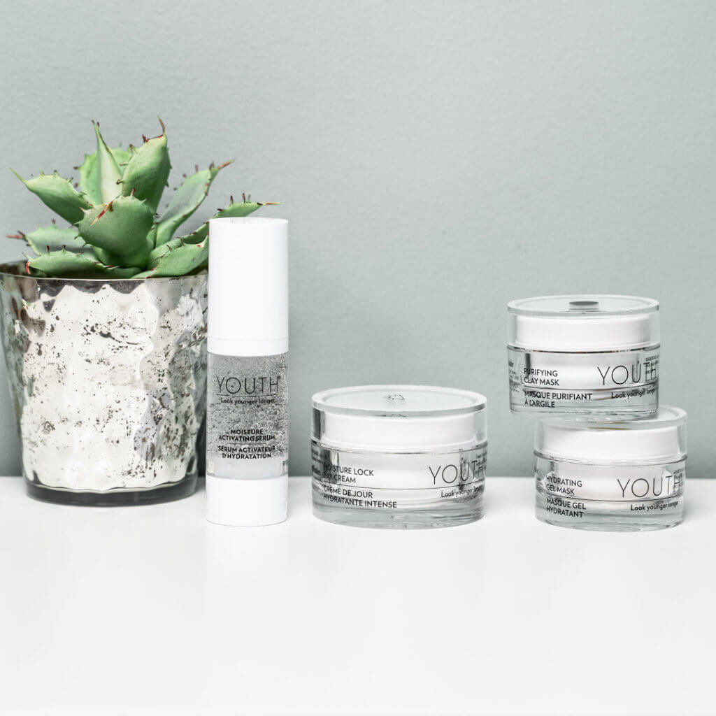 We’re excited to announce that YOUTH has an answer to dry, dull, and parched skin with our newest additions to the YOUTH line that focus the cornerstone of healthy skin care: hydration. Let’s take a look at how these new products keep your skin hydrated from the inside out so you can wake up to healthy, naturally glowing skin every day.