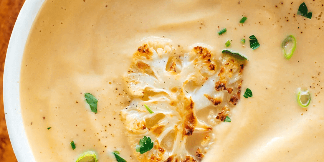 Creamy Roasted Cauliflower Soup Shaklee. Where Health Meets Science Meets Nature.