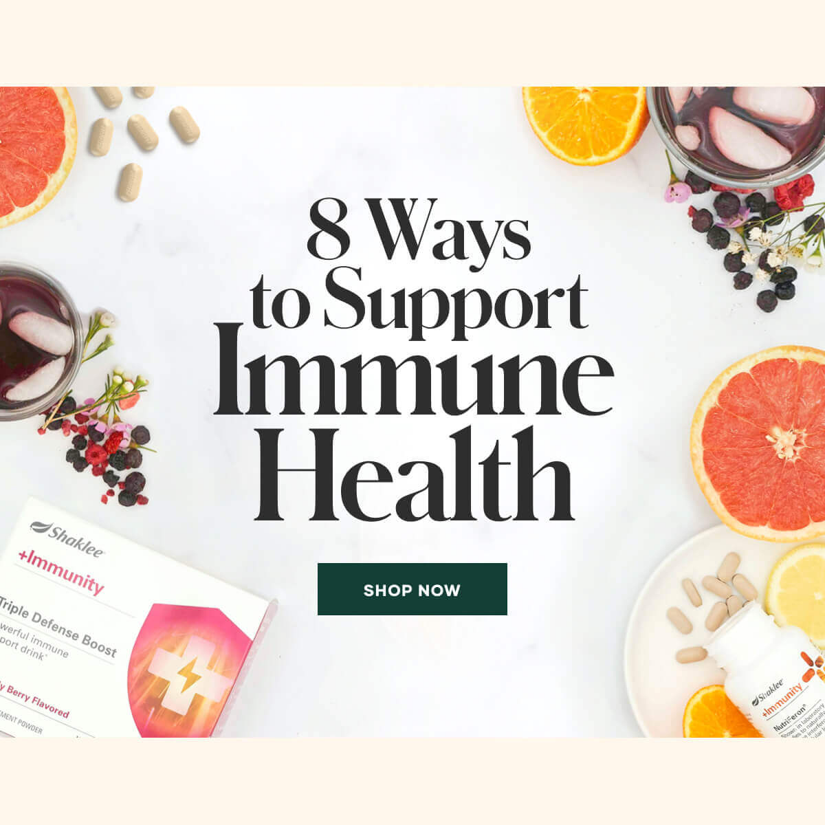 Shaklee. Where Health Meets Science Meets Nature.