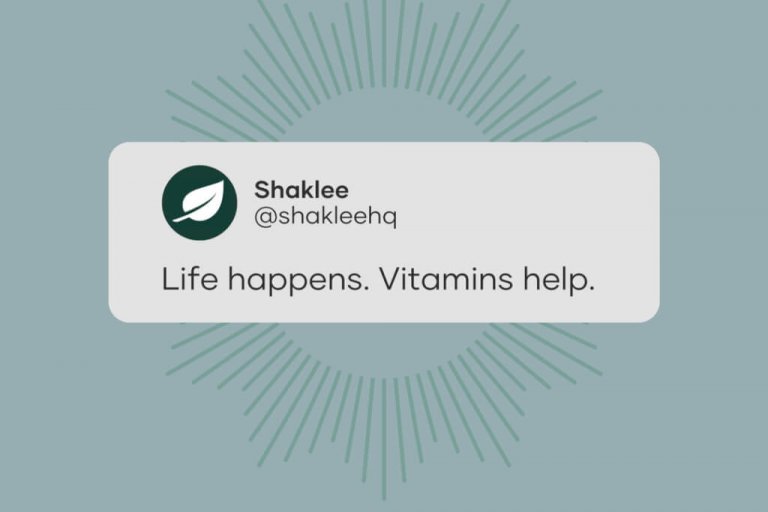 Life Happens. Vitamins Help.