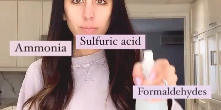 @nataliefyonfitness reminding us to go green with our cleaning products. ...