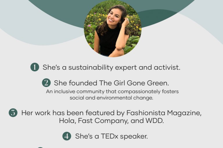 Fact number 6... she’s hosting a free Wellness Wednesday class about sustainabil...