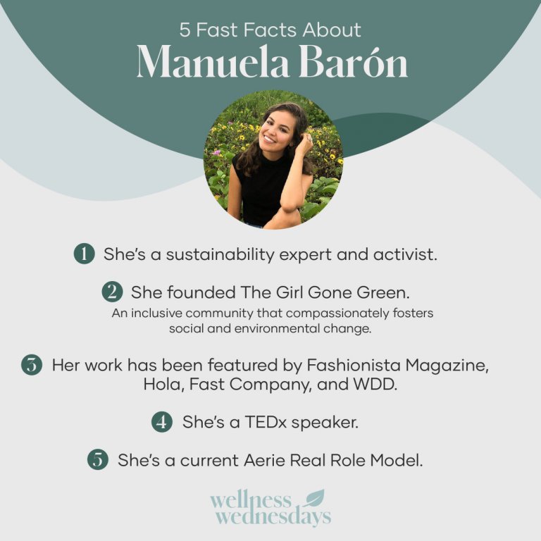 Fact number 6... she’s hosting a free Wellness Wednesday class about sustainabil...