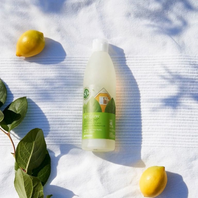 Basic H2 is a powerful, natural, non-toxic, multi-purpose cleaner made with biod...