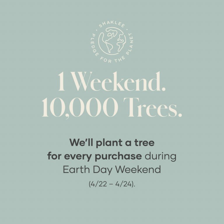 Earth Day. Place an Order. Plant a Tree. Through our partnership with @americanforests, we’...