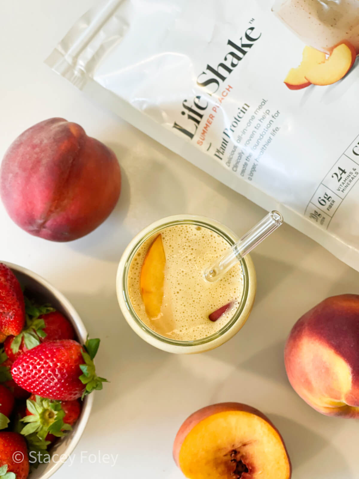 3 Summer Peach Plant Protein Recipes, Shaklee Corporation