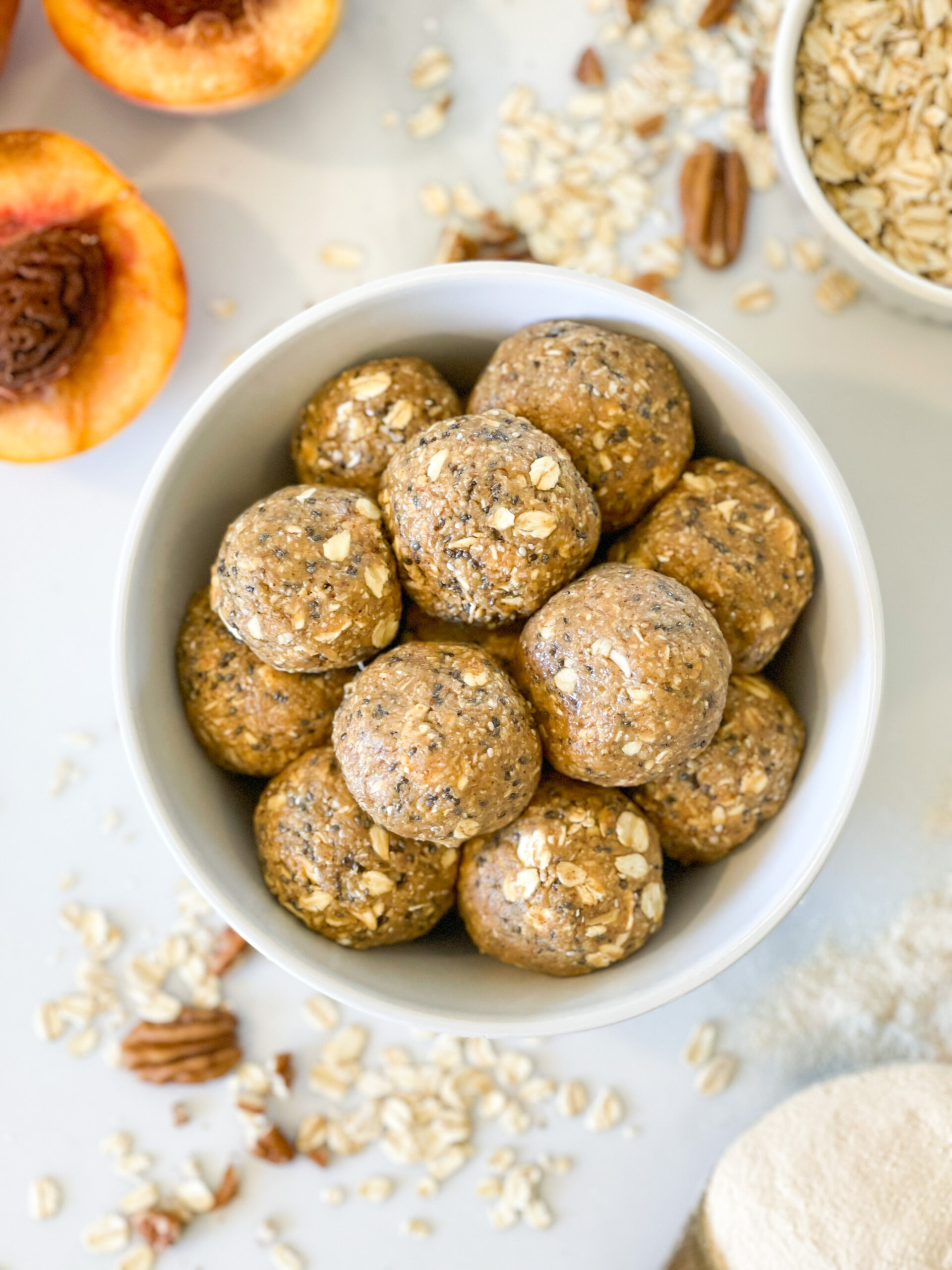 3 Summer Peach Plant Protein Recipes